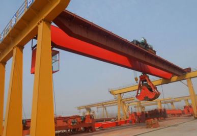 Crane Dúbailte Oscailte Dúbailte le Grab